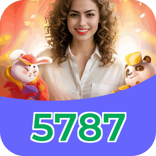 Plataforma 5787 mostrando interface moderna, jogos certificados e recursos de segurança licenciados